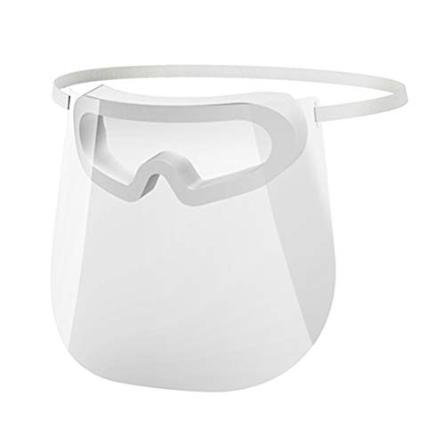 hemoton 2Pcs Protector Facial Protector Facial Completo Protector Médico Protector de Ojos Protección Facial Anti Saliva Cubierta Facial para Médicos Hospitalarios
