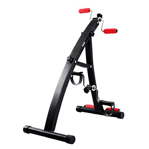 HXFENA Bicicleta Estática, Entrenador De Pies Y Manos con Rodillo De Masaje, Máquina De Terapia De Entrenamiento Físico para El Hogar En Interiores