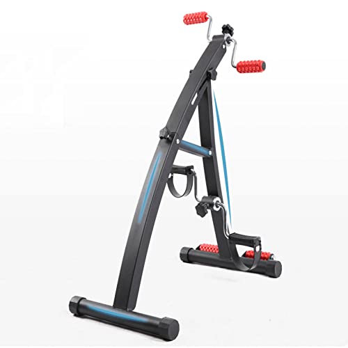 HXFENA Bicicleta Estática, Entrenador De Pies Y Manos con Rodillo De Masaje, Máquina De Terapia De Entrenamiento Físico para El Hogar En Interiores