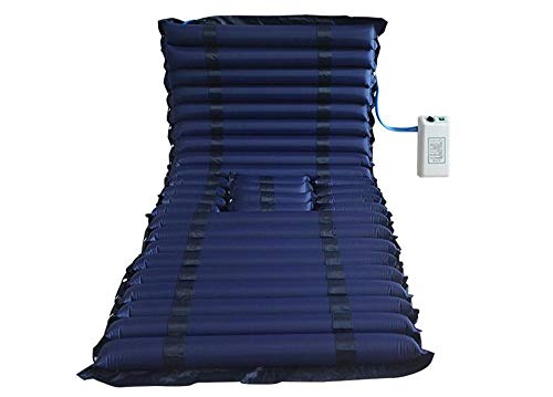 JHKGY Sistema De Colchón Y Bomba De Presión Alterna -Cubierta De Vinilo Impermeable Modelo Premium Colchón De Reemplazo Hospitalario De Baja Pérdida De Aire para Úlceras por Presión - Anti-Decúbito