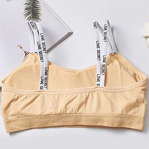 Jinqiuyuan Yoga Sujetadores deportivos for la aptitud Correr hombro Carta sin fisuras de la correa del cojín del pecho con las tetas al interior de las mujeres del sujetador del deporte Negro superior