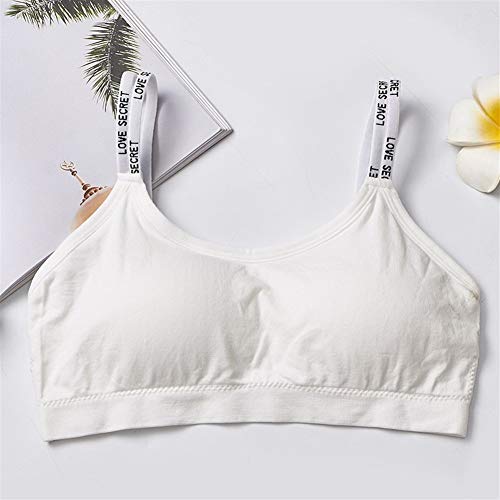 Jinqiuyuan Yoga Sujetadores deportivos for la aptitud Correr hombro Carta sin fisuras de la correa del cojín del pecho con las tetas al interior de las mujeres del sujetador del deporte Negro superior