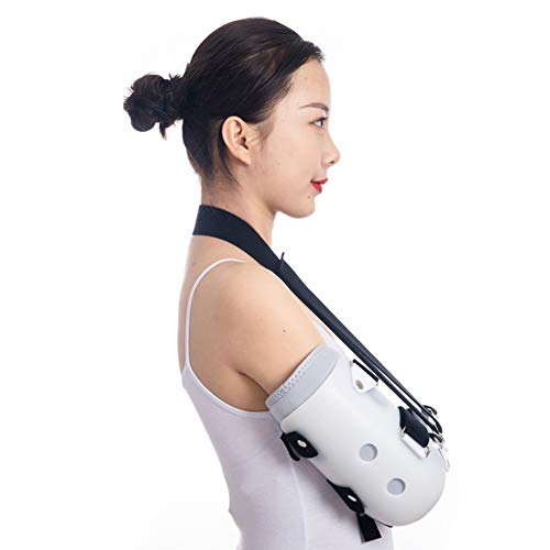 JMung Cabestrillo Brazo Inmovilizador Codera Guardia Soporte, Codera epicondilitis Soporte para Brazo Sling Eslinga de Hombro órtesis de Codo Estabilización,Right