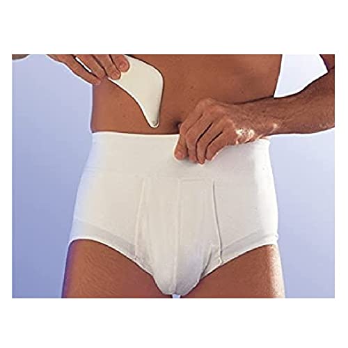 Juego de 2 almohadillas (cojines de presión) para hernia ínguinal derecha e izquierda