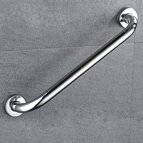 JYJ grab bar Baño Barra de Sujeción, Robusto Acero Inoxidable Shower Bath Colaborador Equilibrio Manija Auxiliar, Caja Pasamanos Barra de Soporte de Handicap Lesión de Edad Avanzada (Size : 90cm)