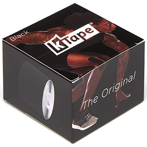 K-Tape® Black (Rollo simple, 5 cm x 5 m) [Negro]