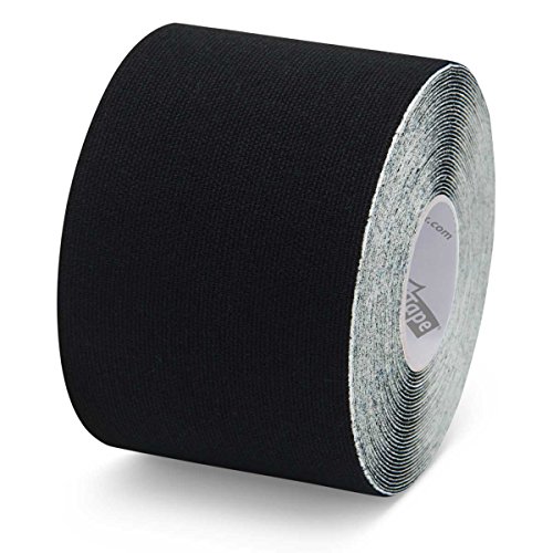 K-Tape® Black (Rollo simple, 5 cm x 5 m) [Negro]