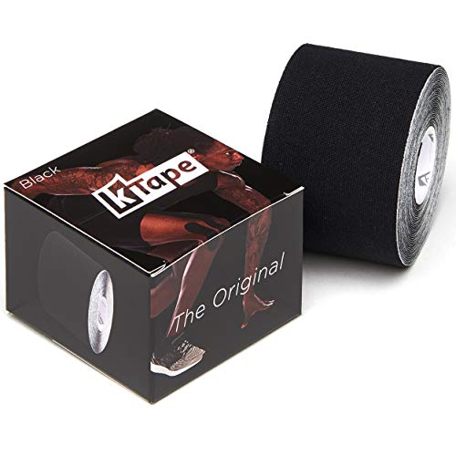 K-Tape® Black (Rollo simple, 5 cm x 5 m) [Negro]