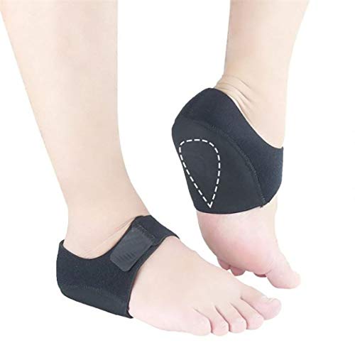 Kapmore 1 par Heel Wrap Ajustable transpirable Fascitis plantar Wrap Heel Protector
