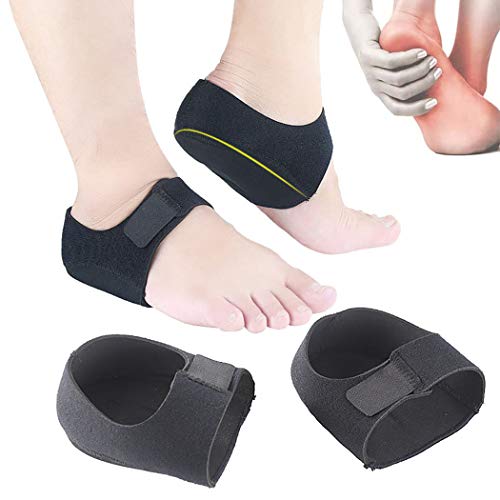 Kapmore 1 par Heel Wrap Ajustable transpirable Fascitis plantar Wrap Heel Protector