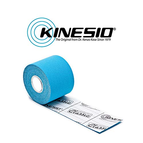 Kinesio Tape Classic Einzelrolle - Botiquín de Primeros Auxilios para Barcos, Color Negro, Talla 5 x 400 cm