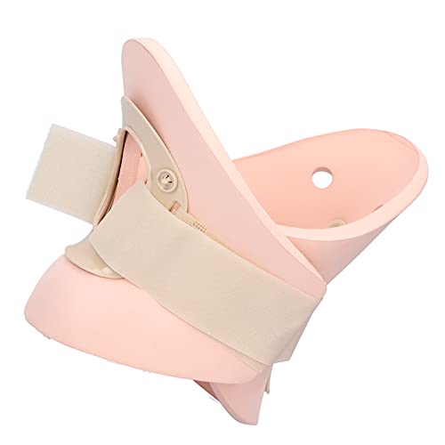 Ladieshow Dispositivo Corrector de tracción del Cuello Soporte para el Cuello Tirantes para aliviar el Dolor Ortesis Cervical Collar Polímero