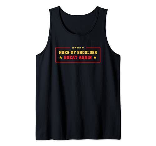 Lesión en el hombro inspirada en la cirugía del hombro relacionada con hombro R Camiseta sin Mangas