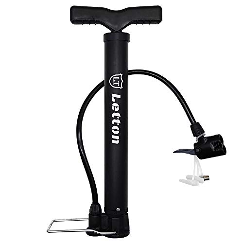 Comprar Bomba de aire para bicicleta con manómetro Mango en forma de T  Agarre cómodo 160PSI Bomba manual para neumáticos de bicicleta Inflador de  neumáticos portátil para bicicleta MTB Bomba de anillo