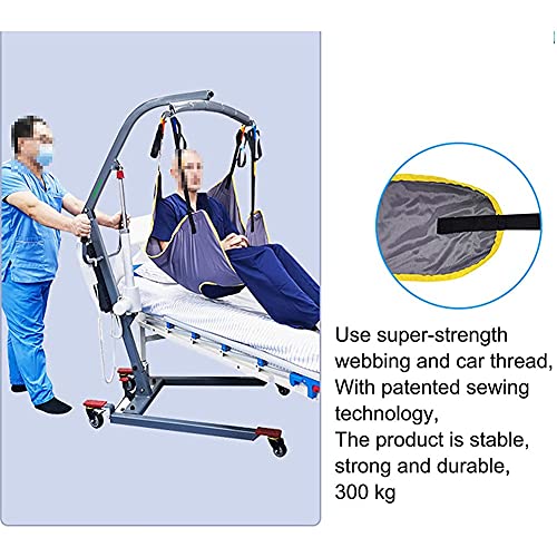 LHZHG Arnés para traslados, Cinturón de Transferencia - Grúa de Paciente - Paciente Cinturón De Transferencia para Bariátrico, Enfermería, Anciano, Discapacitado, Cuerpo Completo Y Postrado En Cama