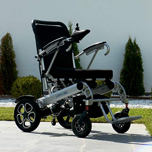 Libercar - Siena 20 - Silla De Ruedas Eléctrica Ultraligera - Chasis Aluminio - Batería de Litio
