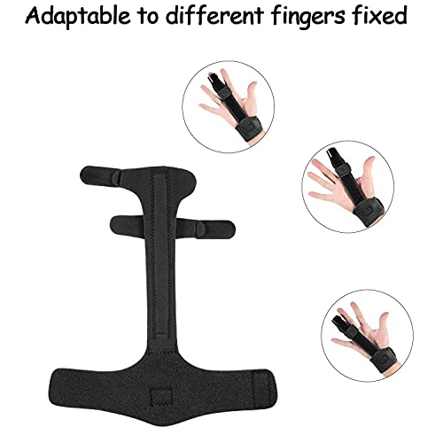 Libershine Férula de Dedo, Dedo Extensión Férula para Dedo en Gatillo, Dedo de Martillo, Fracturas de Dedos, Cuidados Postoperatorios y Alivio del Dolor Soporte para Dedo Férula la Mano