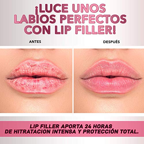 LIPS FILLER | Rellenador, hidratante y regenerador labial | Exclusivo tratamiento con Ácido Hialurónico | Luce labios más carnosos y voluminosos | Efecto Anti-Edad para labios | 50ml