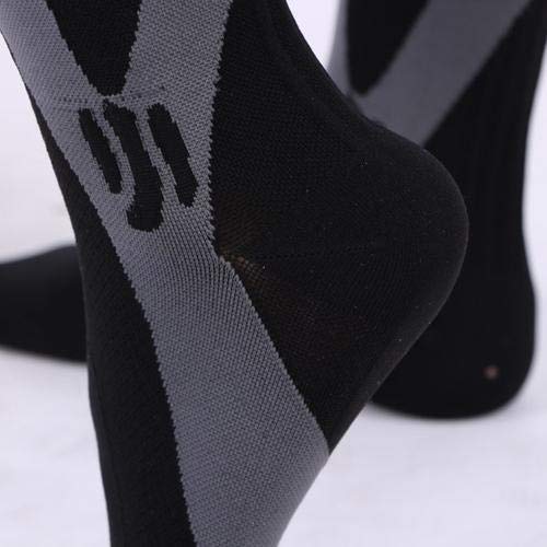 Liteness L/XL Medias de compresión médicas y aléticas, Calcetines de Estiramiento para Deportes al Aire Libre para Hombres y Mujeres.