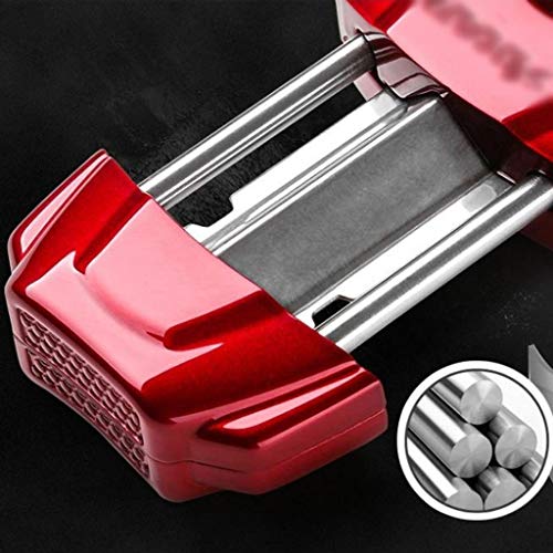 liushop cenicero Tijeras del cigarro del Cortador de cigarro cigarro Tijeras en Forma de V de Acero Inoxidable Cortador de Puros Perforadora cigarro del sacador Herramienta Cenicero portátil