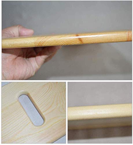 Madera Bariátrica Junta De Transferencia for Sillas De Ruedas, Tabla De Deslizamiento con Asas, Deslice La Tarjeta for El Sobrepeso Usuarios Discapacitados Ancianos Cama De Cuidados-75 * 20 * 2Cm
