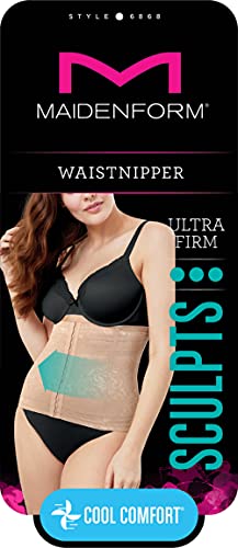 Maidenform 6868 - Corsé Para Mujer, Beige, 36 (talla del fabricante: Medium)