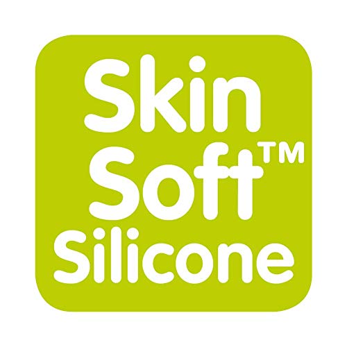 MAM Pezonera Talla 2 E105 - Pezoneras de Silicona extrasuave (2 unidades), protector de pezones para lactancia con caja de autoesterilización, desde 0 meses - Transparente/Blanco