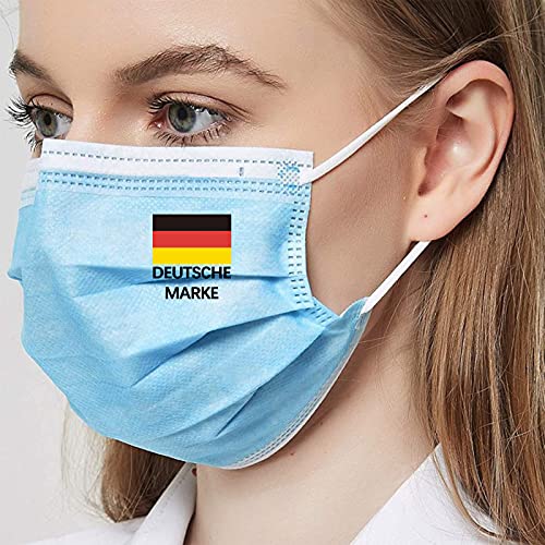 Marcado CE Mascarillas Quirurgicas Homologadas Desechables, Rendimiento Del Filtro ≥99%, Mascarillas Quirurgicas Según EN 14683 Tipo IIR (50 piezas), Adecuado Para Entornos de Trabajo Médico