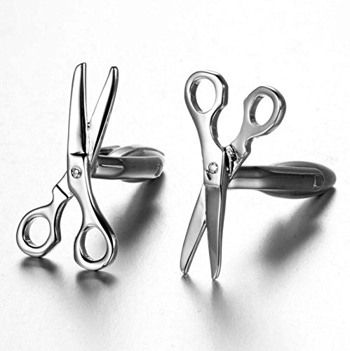 may gao Gemelos para hombre, tijeras de moda, negocios, apertura, ceremonia/ocio