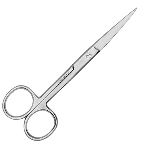 May - Tijeras pequeñas - Tijeras multiusos - Acabado fino - Corte recto - Puntiagudo - Longitud: 14,5 cm - Acero inoxidable