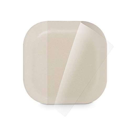 MedVance TM Hydrocoloid - Apósito adhesivo hidrocoloide con borde con cojín de espuma de 10,16 x 10,16 cm, caja de 5 apósitos