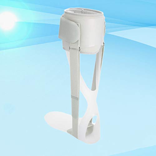 Milisten Ortesis de Pie de Tobillo Caída Soporte de Pie Férula Pie Tobillera Ortesis para Fascitis Plantar Dolor de Arco de Pie Tendinitis de Aquiles Soporte Talla Izquierda M
