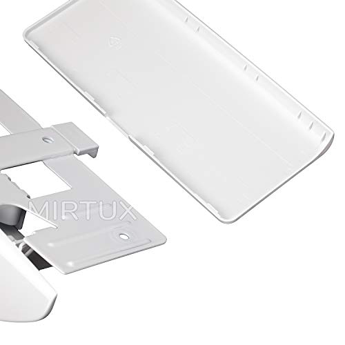 MIRTUX Tirador Puerta de Frigorífico Liebherr Original. Color Blanco. Código del recambio: 7422482 y 7042614 (ver todos los modelos compatibles en la descripción).