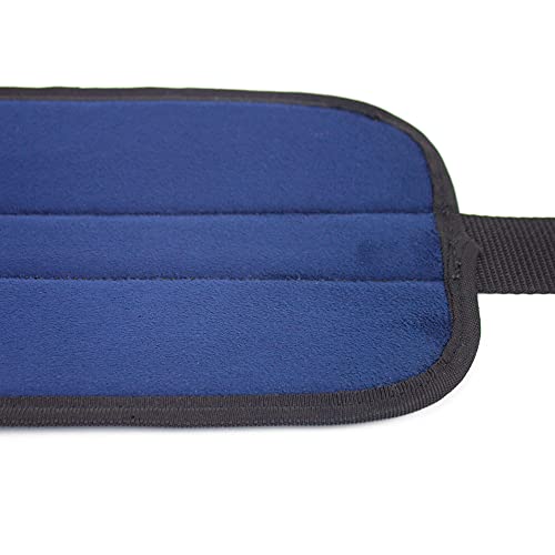 Mobiclinic, Cinturón de sujeción abdominal + pélvico, Acolchado, Marca Española, para Silla de ruedas, para Sofá, cierre con Clip, Ajustable, Talla L, 90-200 cm