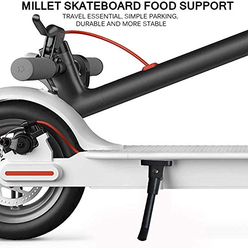Moto Estacionamiento Soporte Pata De Cabra Scooter Eléctrico Pata De Cabra Plantilla Ortopédica De Scooter De Kickstand Del Lado Del Reemplazo Para Xiaomi M365 Pro Aparcamiento Párese Reparación De