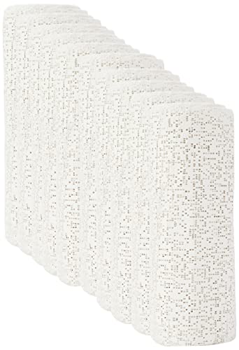 Mouldmaster – craftrock (Vendaje de Yeso) 15 cm x 2,7 m Pack de 10 Rollos, Color Blanco
