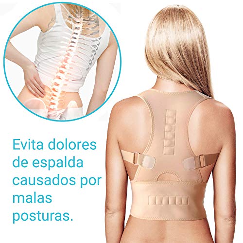 MovilCom® - Corrector de Postura Espalda y Hombros | corrector de espalda | Espalda Recta, Correctores Postural Faja, Corregir Postura Sentado Enderezar, Mujer e Hombres Talla XL