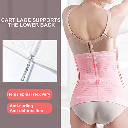 MOXIN Cinturón Embarazada Espalda Faja Postpatro Recuperacion Maternidad Apoyo Elástico Prenatal Embarazada Pelvis Caderas Abdominals Premamá Banda para Pubis de la Sínfisis,Skin Color,XL