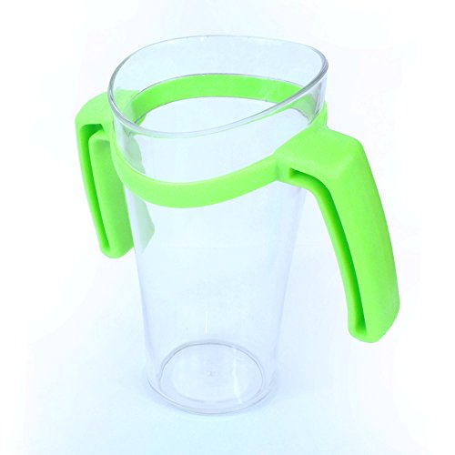 NRS Healthcare – Nosey Cup con asas, transparente