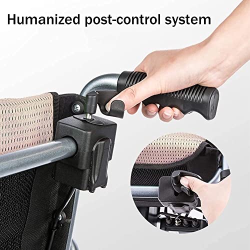 Nueva silla de ruedas eléctrica para todo terreno, batería de largo alcance, rango de transmisión de 20 millas, capacidad para 300 libras, motor dual, servicio pesado