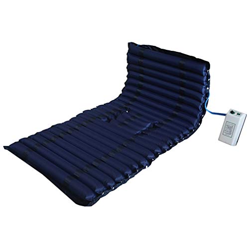 NYPB Colchón Antiescaras De Aire, Colchón De Cama Hospitalario con Bomba Ajustable Bolsa De Aire Desmontable con Agujero Fluctuación Sistema Colchón Se Adapta Estándar Camas de Hospital
