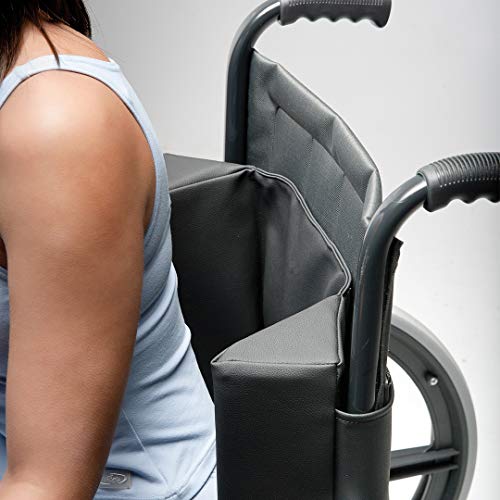 Obbocare - Cojín Posicionador Lumbar para Silla De Ruedas. Cojín De Espuma De Poliéster De Alta Densidad para Correcto Posicionamiento del Tronco