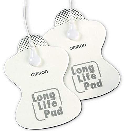 OMRON Long Life HV-LLPAD-E Electrodos de recambio para las máquinas de electroestimulación E3 Intense, PocketTens y E4 de OMRON