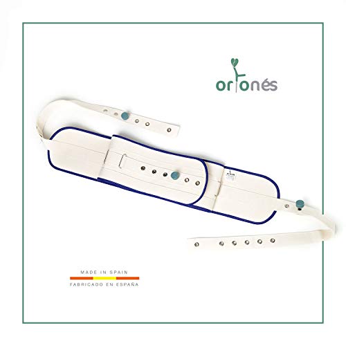 ORTONES | Cinturón Abdominal para Cama con Cierre Magnético | Arnés de protección | Talla Unica