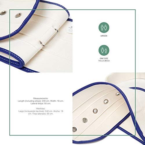 ORTONES | Cinturón Abdominal para Cama con Cierre Magnético | Arnés de protección | Talla Unica