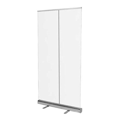 Pantalla Protección Mostrador, Roll Portátil hasta La Bandera con Patas Aislamiento Barrera con Película Transparente Escudo Protector para Office Salones de Clínicas, Tiendas Restaurantes