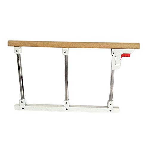 Parque Infantil, Cama Plegable, riel de Seguridad, protección Lateral para Ancianos, Adultos y Asas para discapacitados, baranda de Cama, Barra de Parachoques de Metal, 68 cm