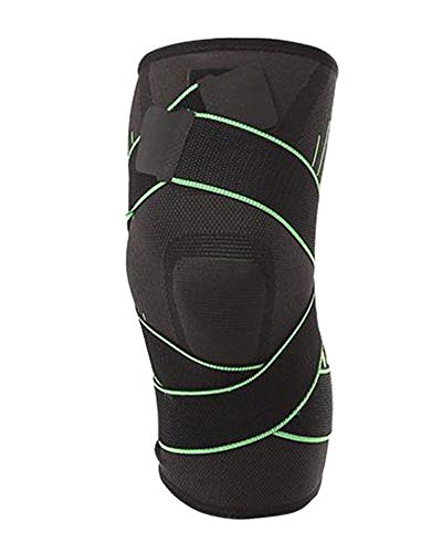 PengGengA Rodillera De Compresión Rodillera De Soporte Para Correr, Deportes, Baloncesto, Desgarro De Meniscos, Artritis, Alivio Para El Dolor En Las Articula Verde S