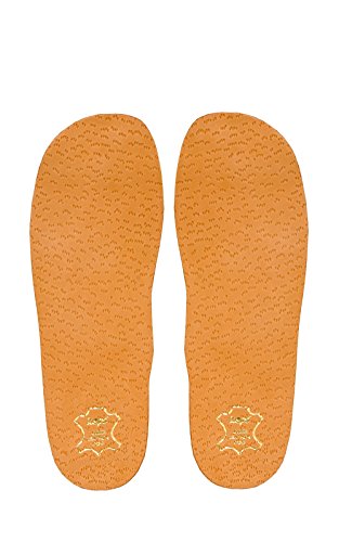 Plantillas Ortopédicas y Anatómicas de Cuero para Niños para Zapatos y Botas, Preventivas con Soporte del Arco Longitudinal, de Kaps Anatomix Kids, Todas las Tallas (33-34 EUR / 1-2 UK Niños)