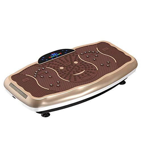 Plataforma Vibratoria Fitness Vibratoria Máquinas de ejercicios, Plataforma de fitness for el hogar de fitness y pérdida de peso, con USB Función Terapia altavoz y Magnetismo y Pantalla LCD grande est
